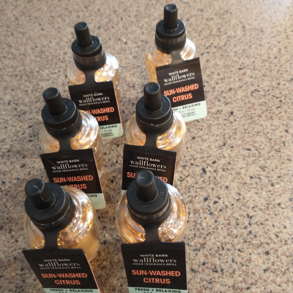 Bath and body works wallflowers refill bundle ( all 6 included )